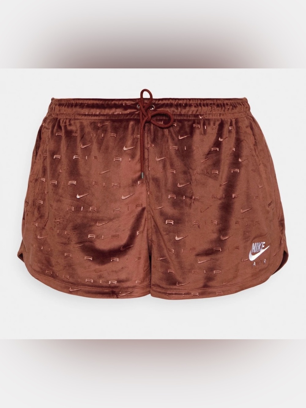 Nike Women’s Brown Velvet Athletic Shorts